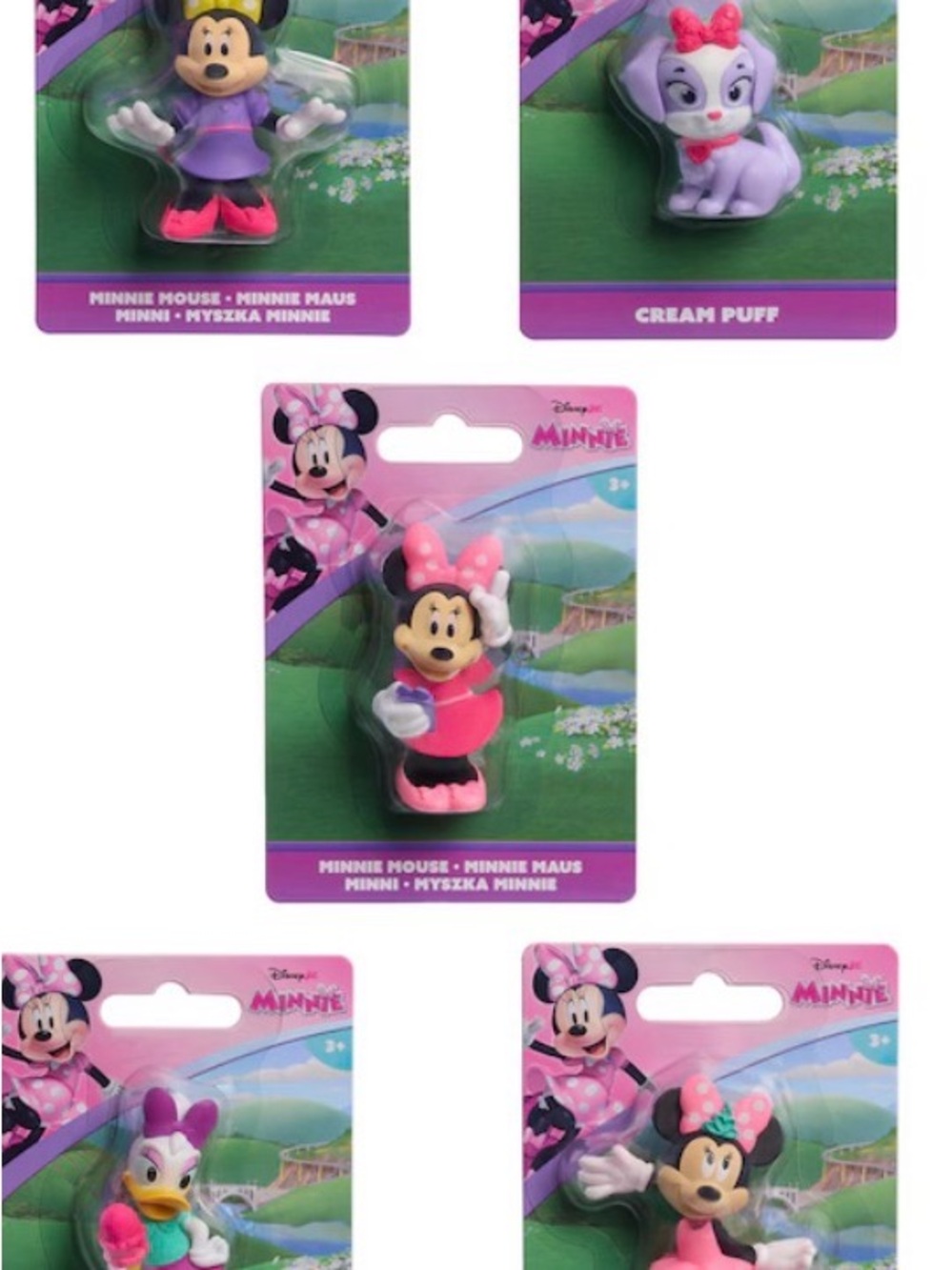 Disney Minnie Mouse Decorative Figurine collection lot of 5